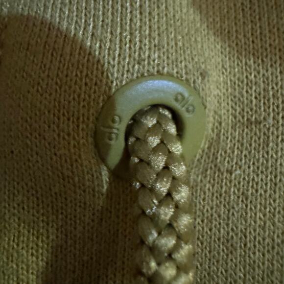 Alo Yoga Bae Hoodie Sweatshirt in
Chartreuse Large Cropped Oversized Green - Picture 9 of 12